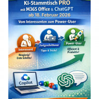 Jetzt anmelden: KI-Stammtisch PRO